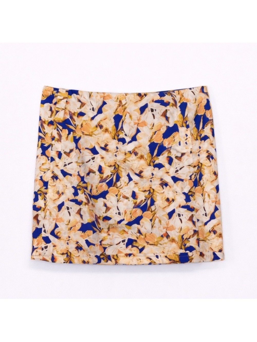 ✨ J.Crew Women’s Floral Skirt | Blue & Cream | Size 6